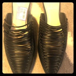 Vince Camuto Black Mule